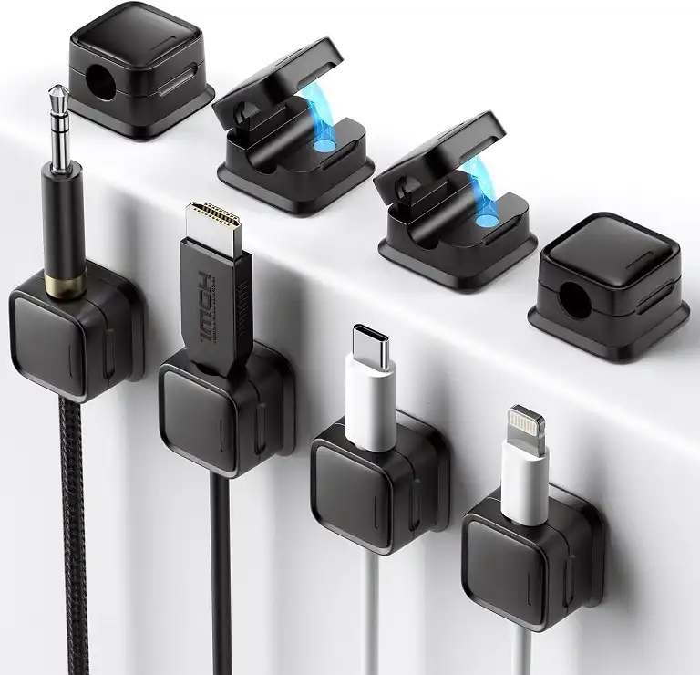 viral home gadgets magnetic cable organizer