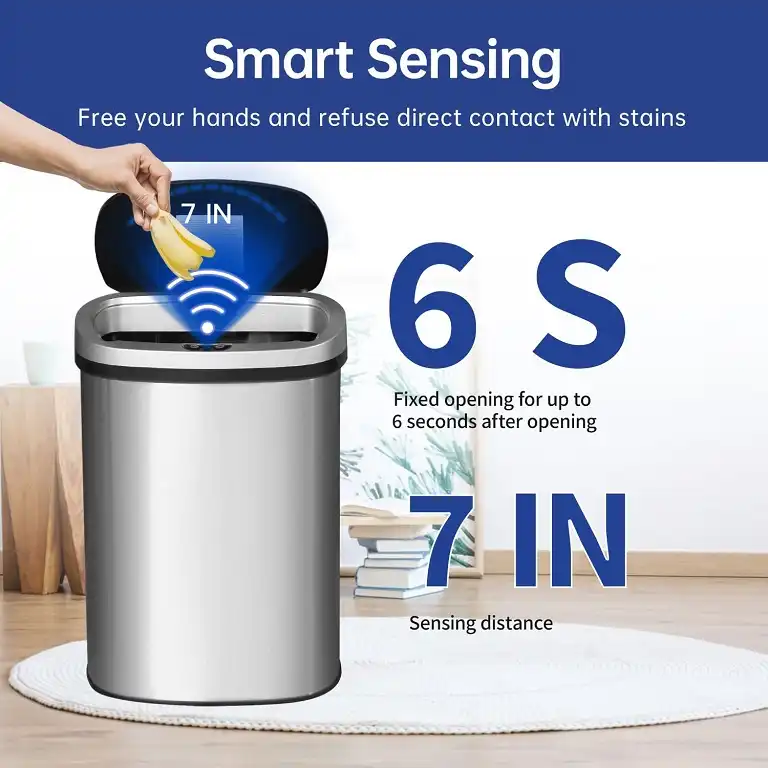 viral home gadgets motion sensor trash can
